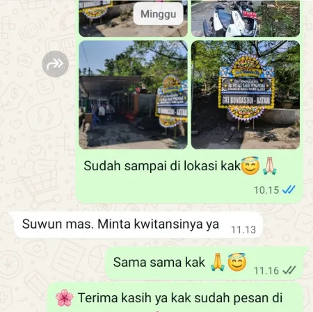 Pengiriman Papan Bunga Duka Paduroso Purworejo