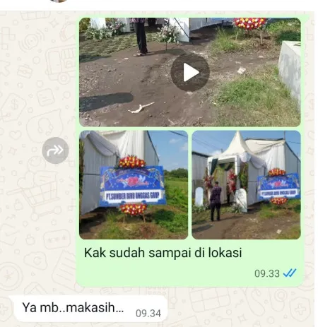 Pengiriman Karangan Bunga Paduroso Purworejo