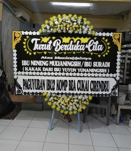 Papan Bunga Duka Paduroso Purworejo